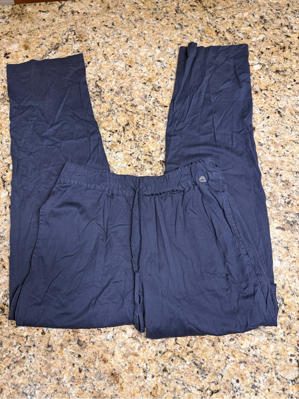 Men’s HANRO 5436 Night & Day Dark Blue Pants size Small